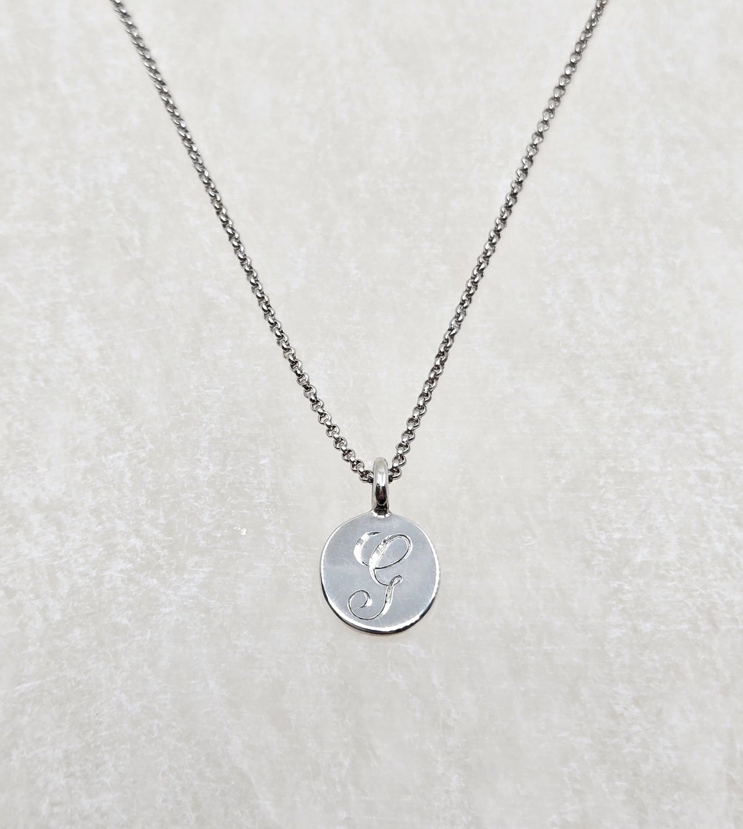 The Initial Dot Pendant