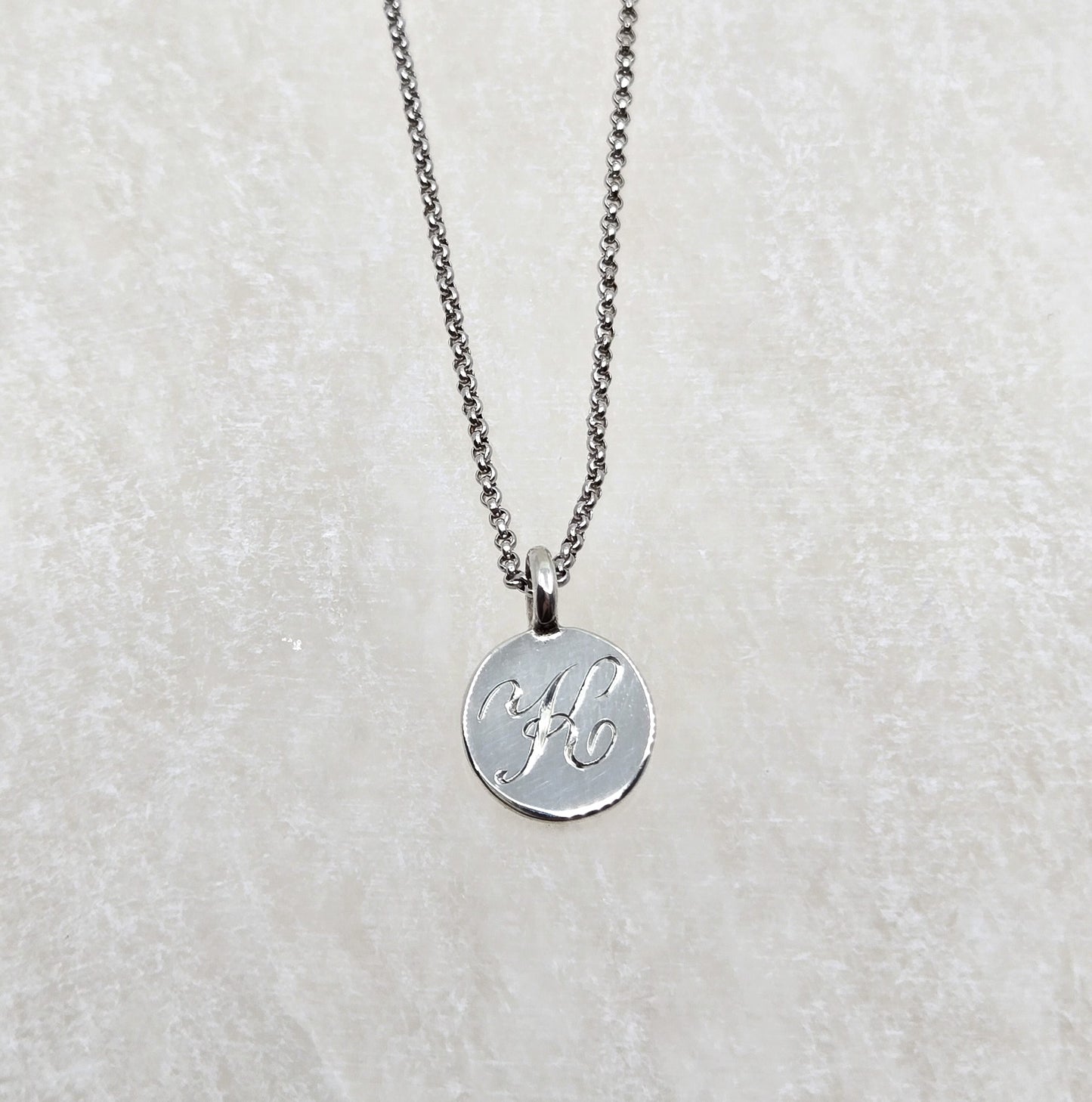 The Initial Dot Pendant