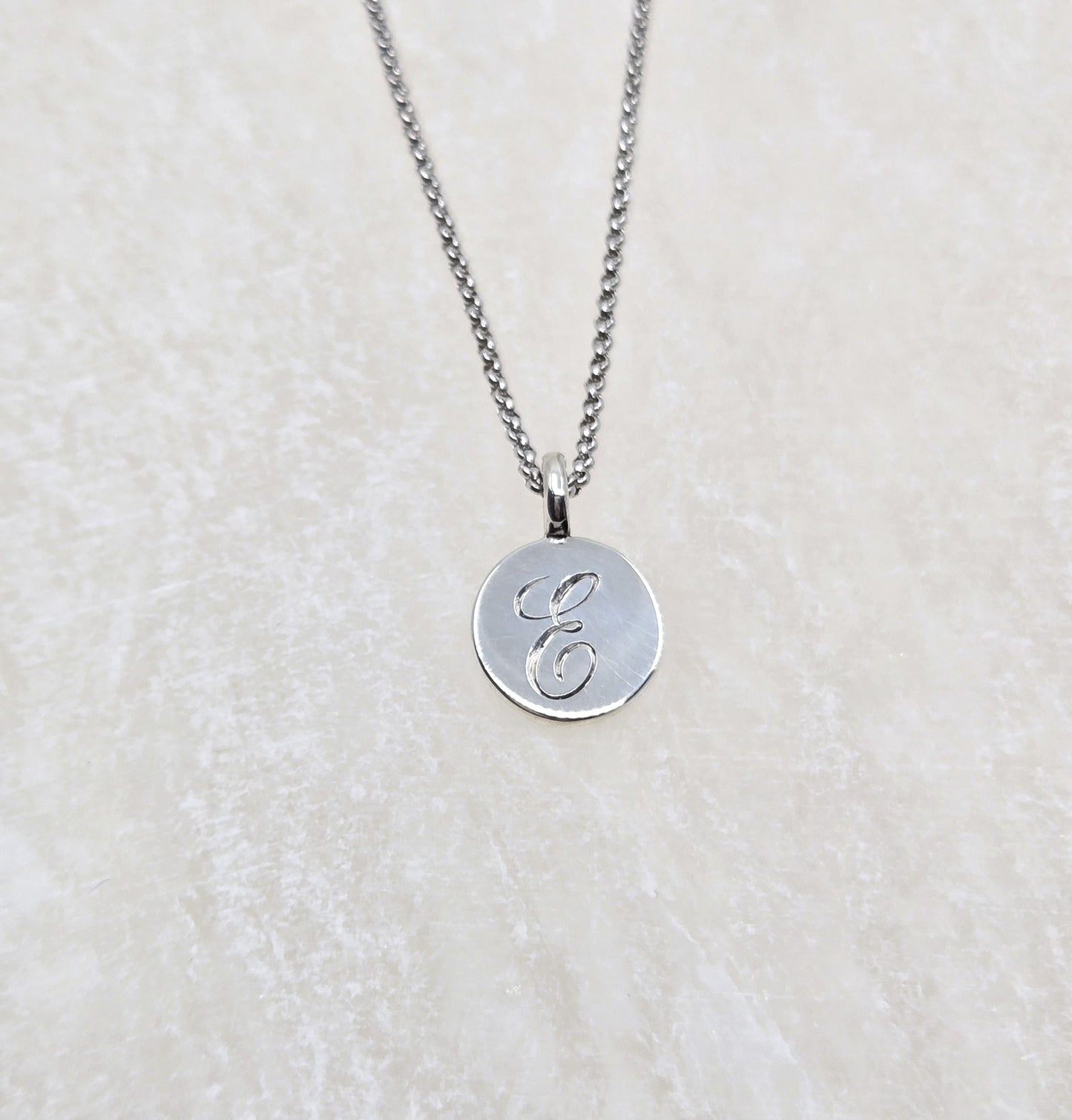The Initial Dot Pendant