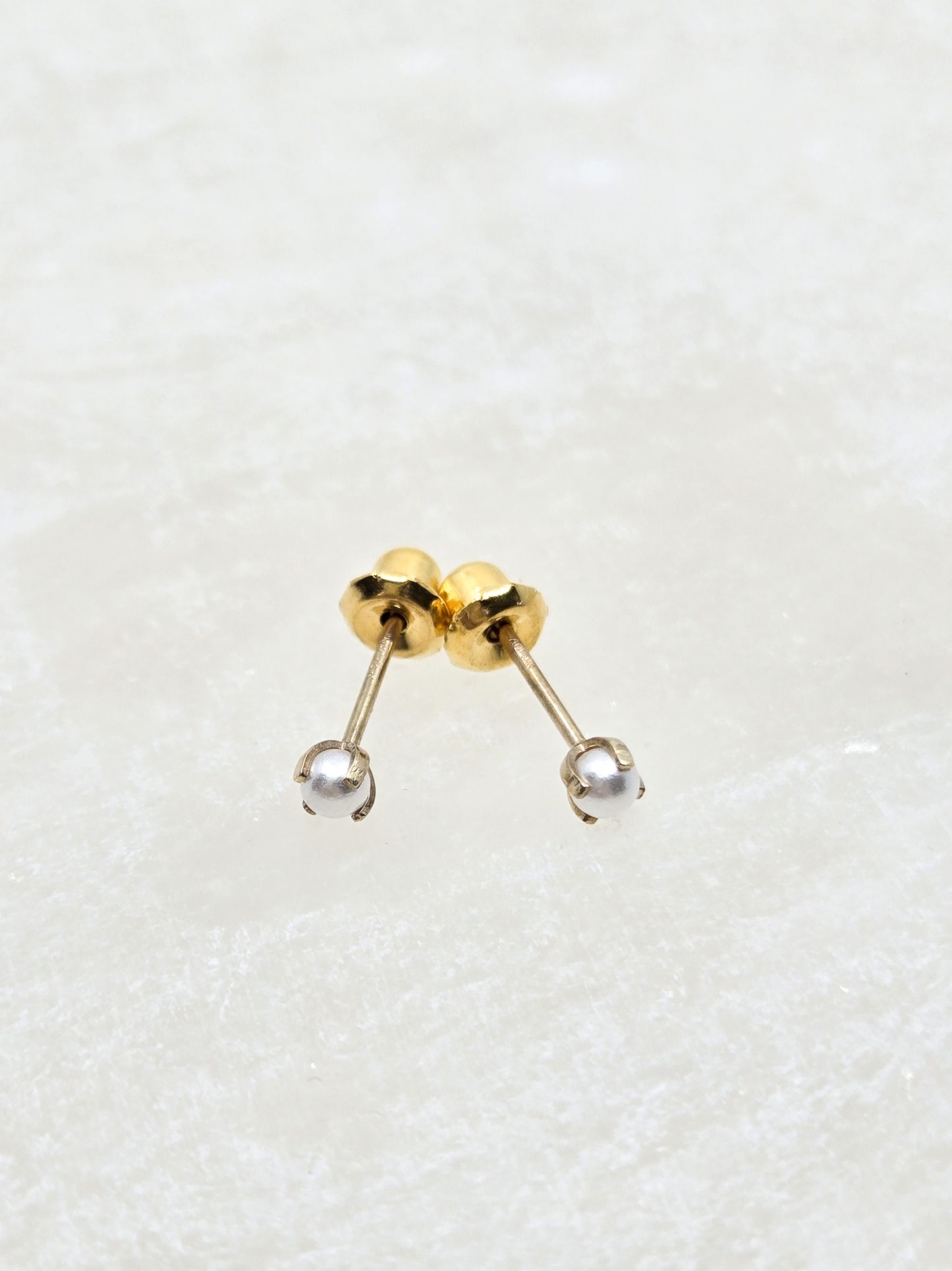 Baby Imitation Pearl Studs