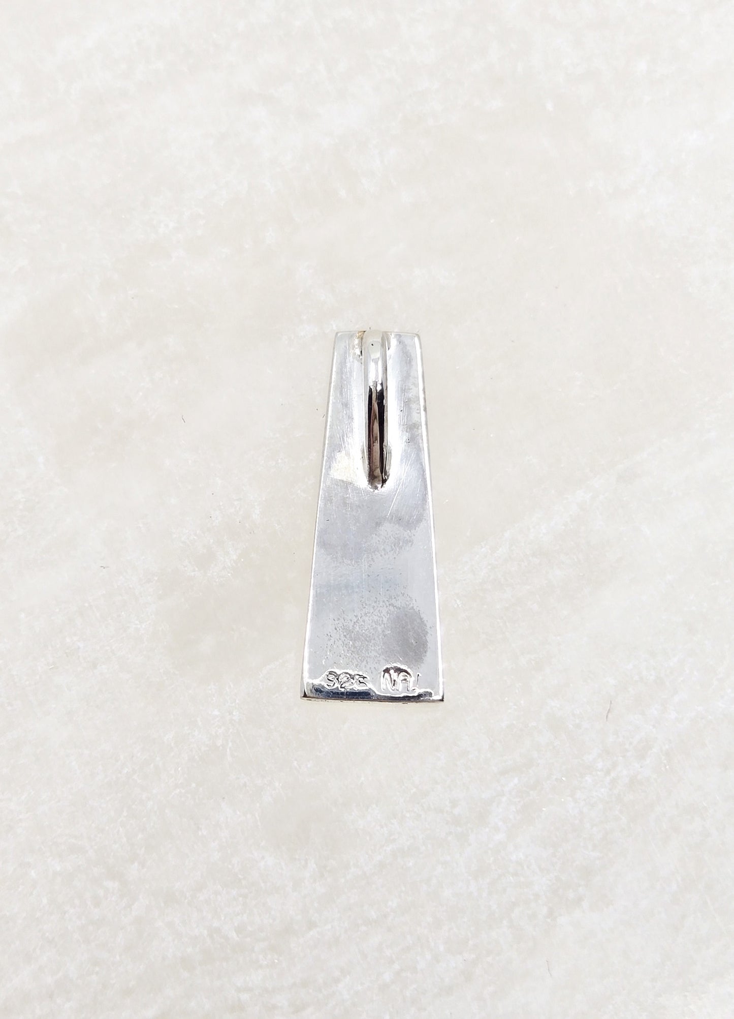 Hammered Bar Pendant