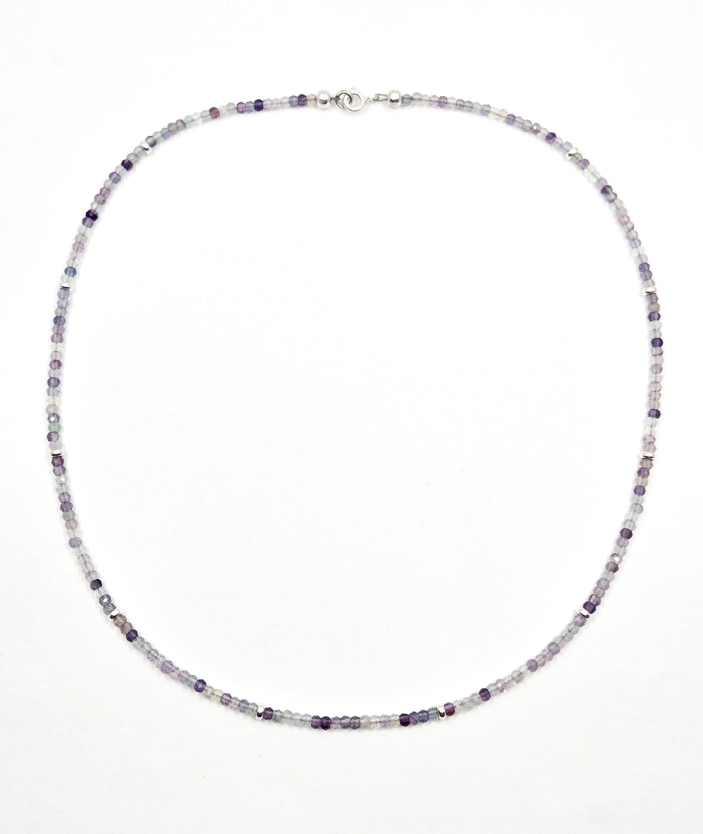 Fluorite Beaded Necklace