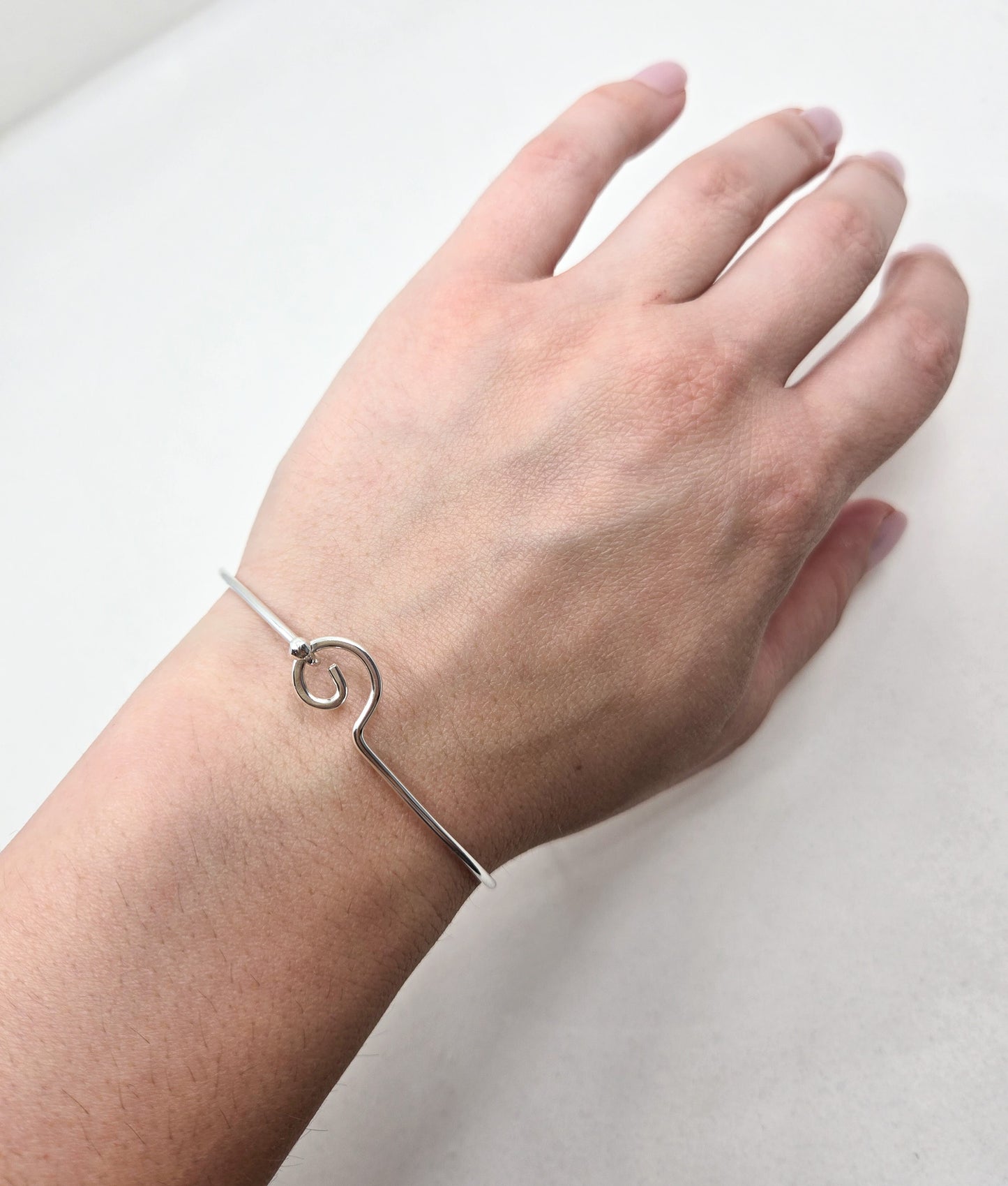 Swirl Wire Bracelet