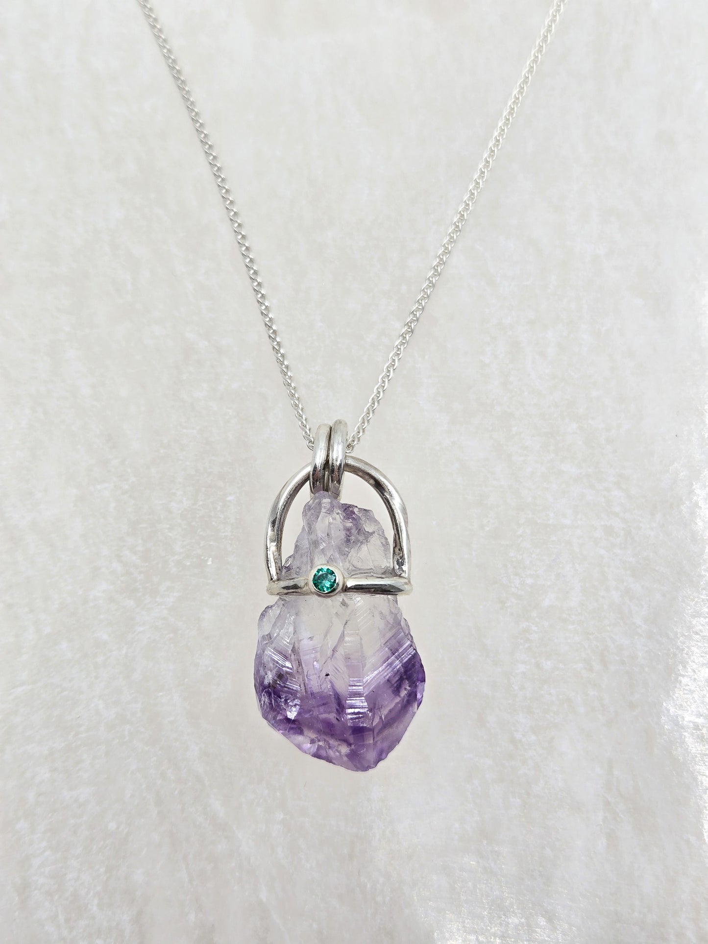 Amethyst Crystal Pendant