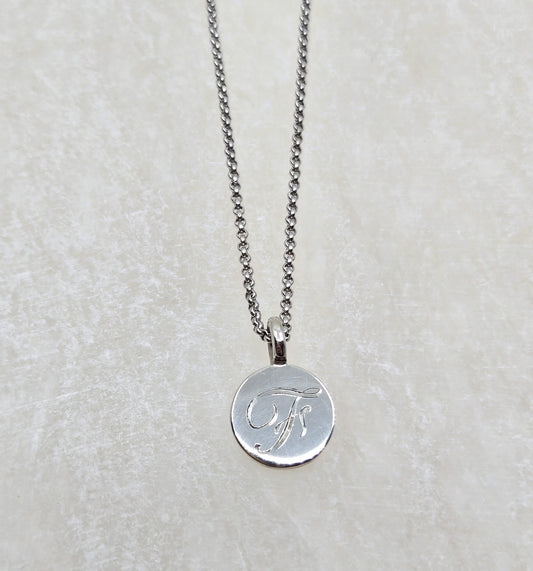 The Initial Dot Pendant