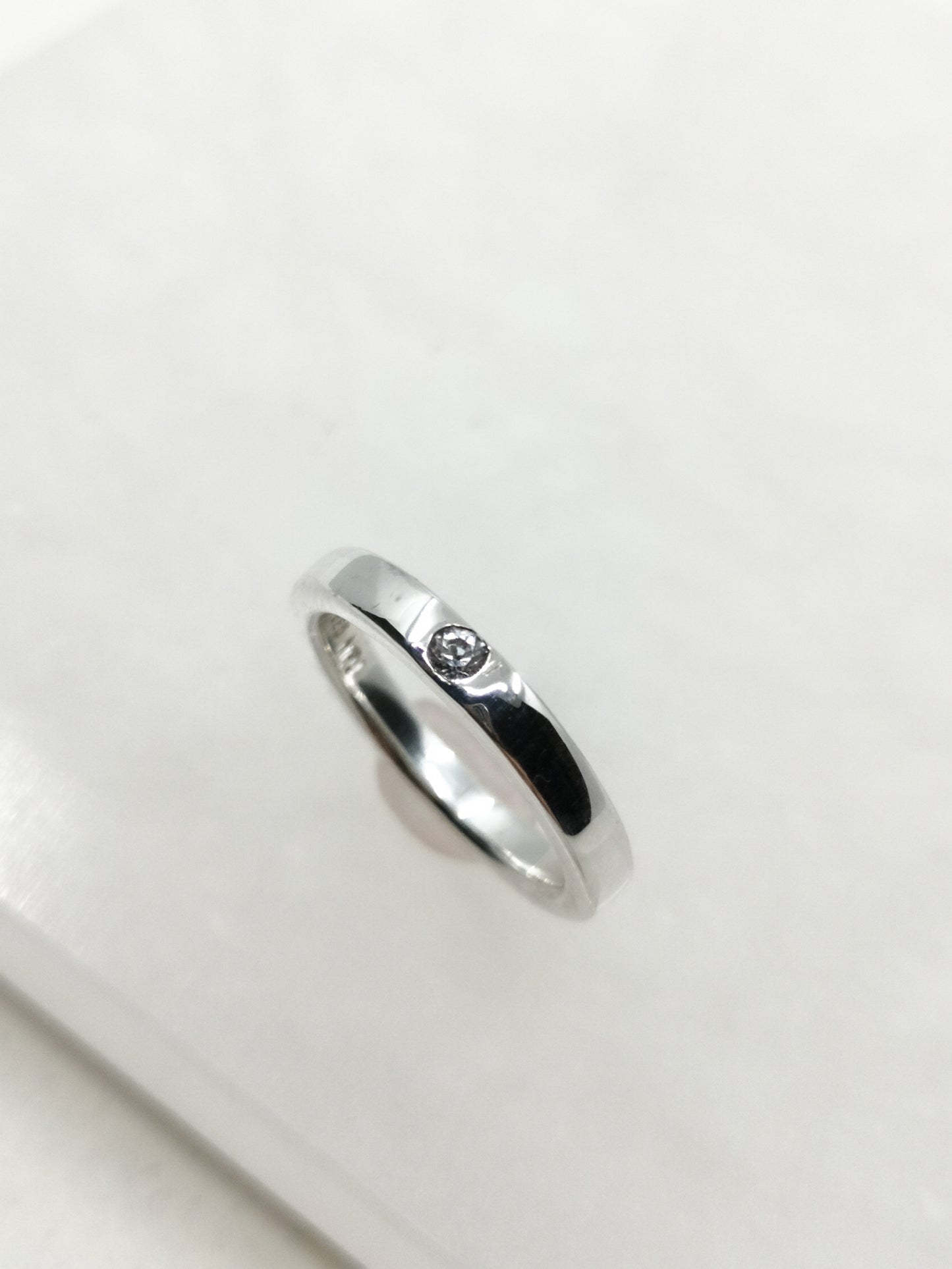 White Sapphire Ring