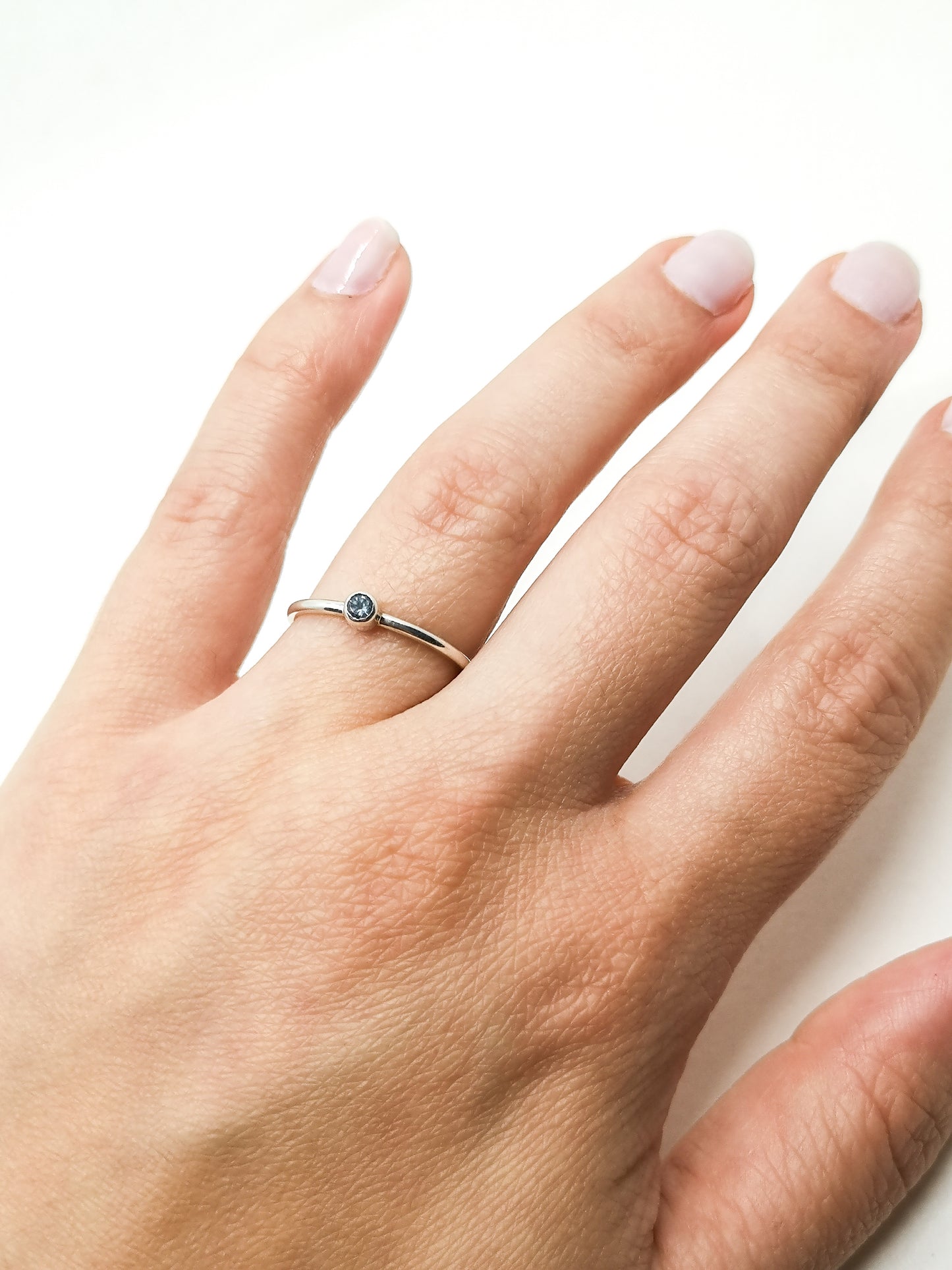 The Petit Grey Spinel Ring