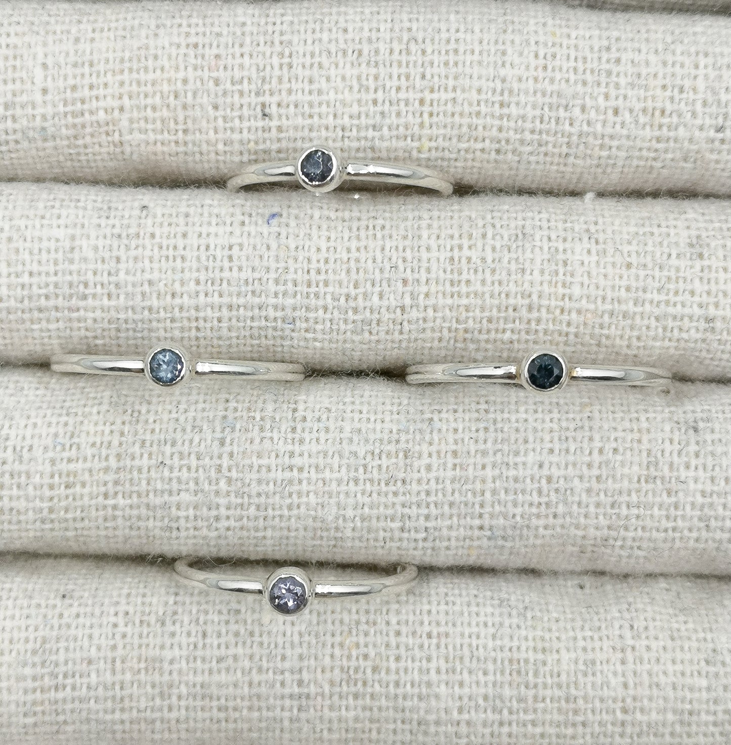 The Petit Grey Spinel Ring