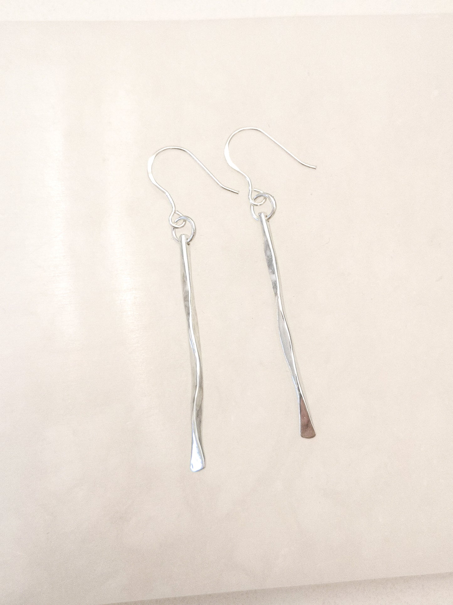 The Silver Twig Earrings