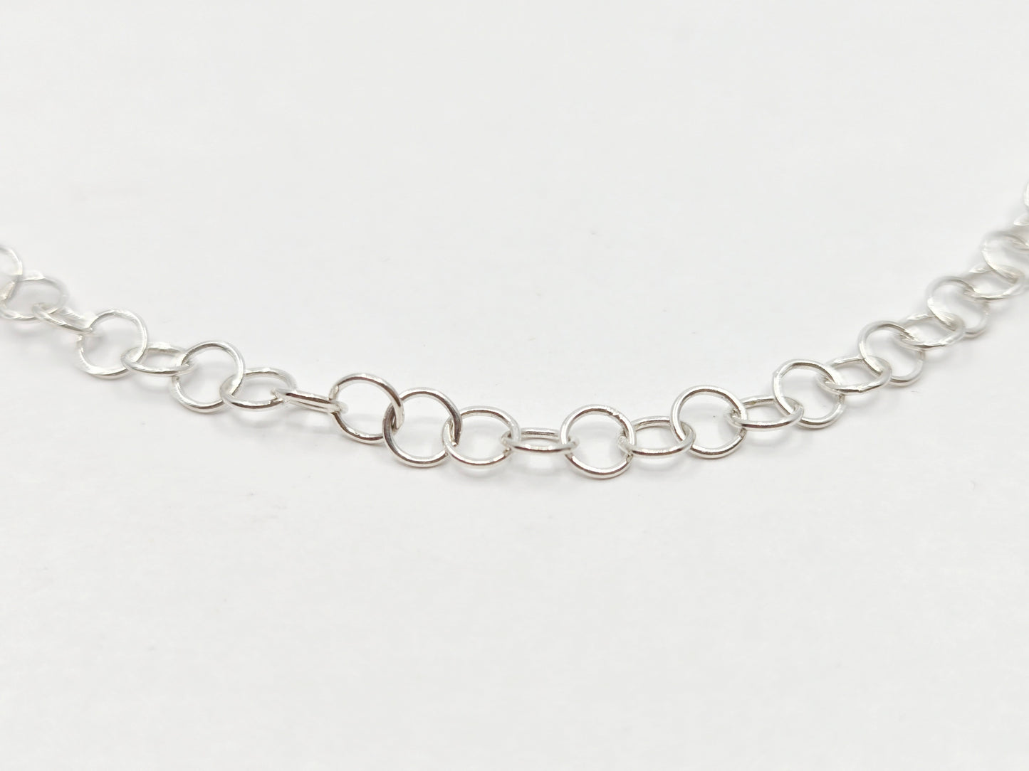 Round link chain