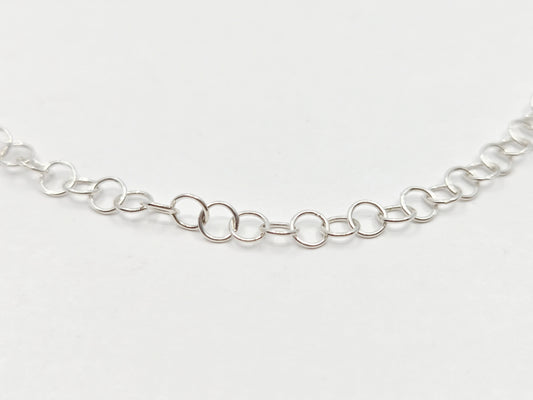 Round link chain